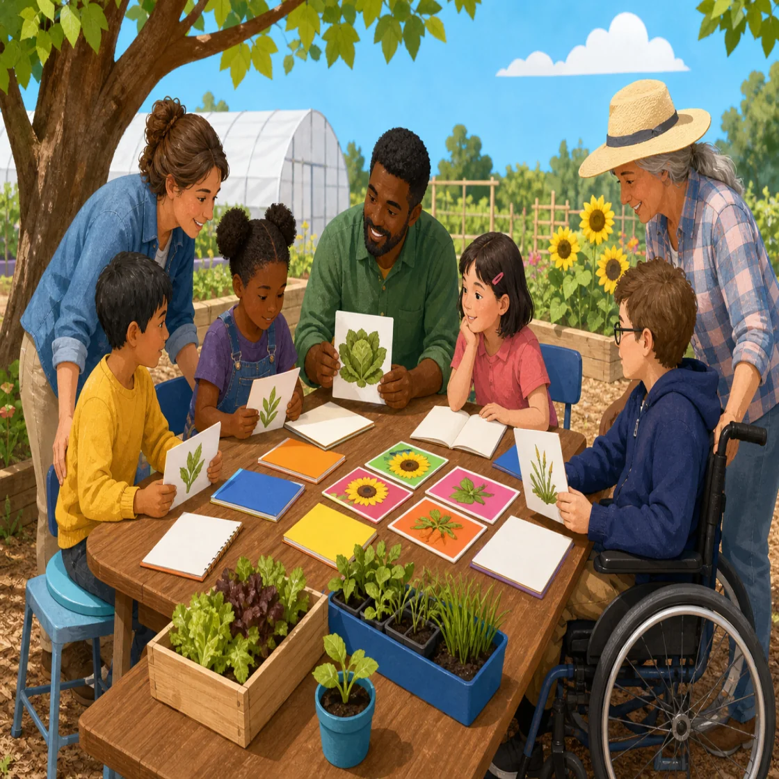 Inclusive learners and responsible adults using different participation choices